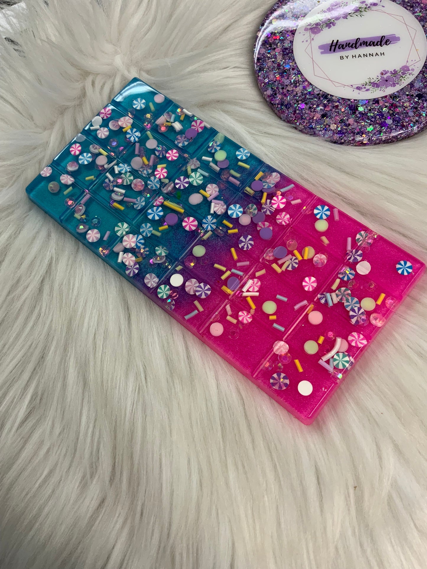 Blue & Pink Candy Bar Prop