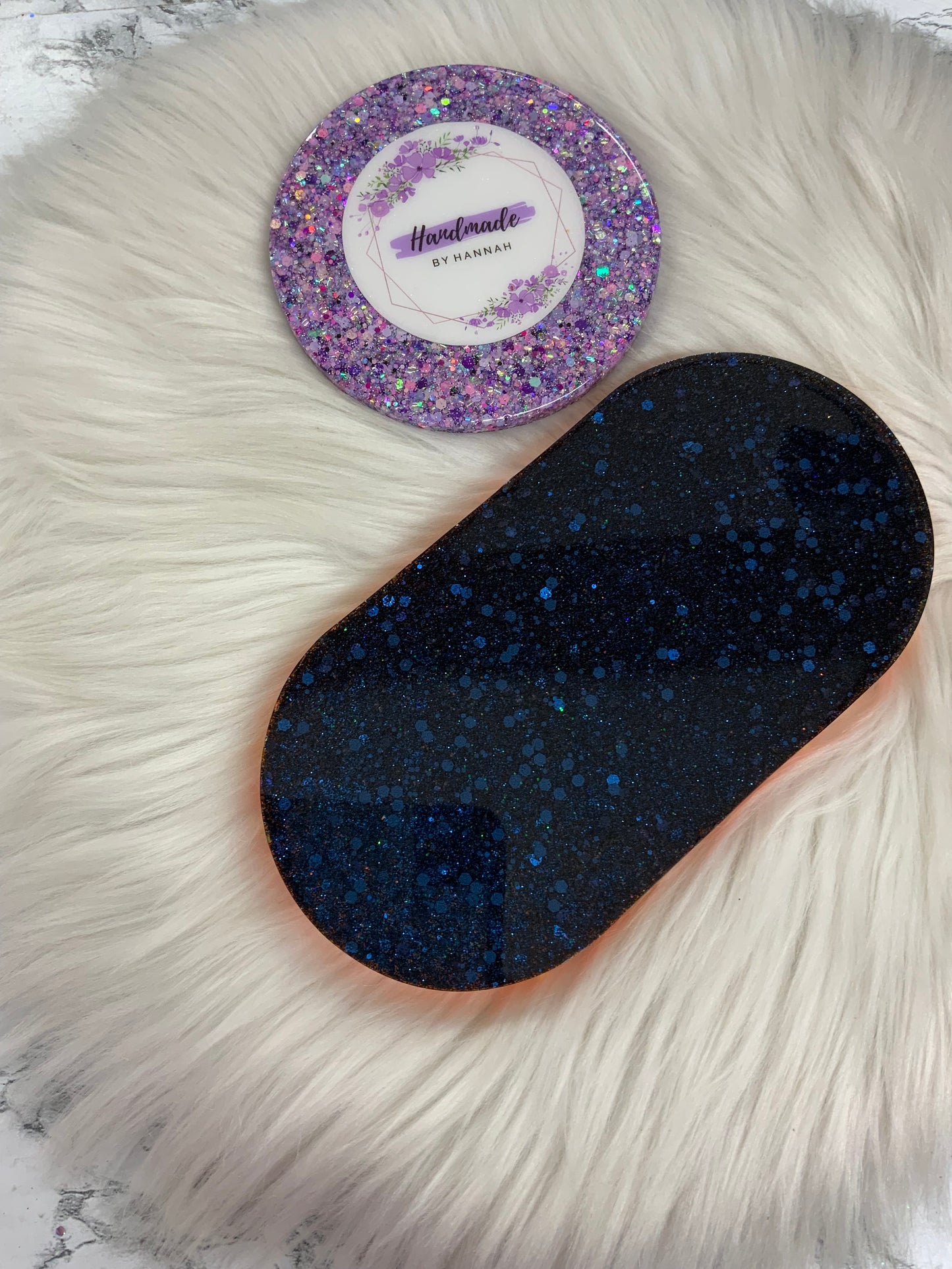 Orange & Navy Trinket Tray