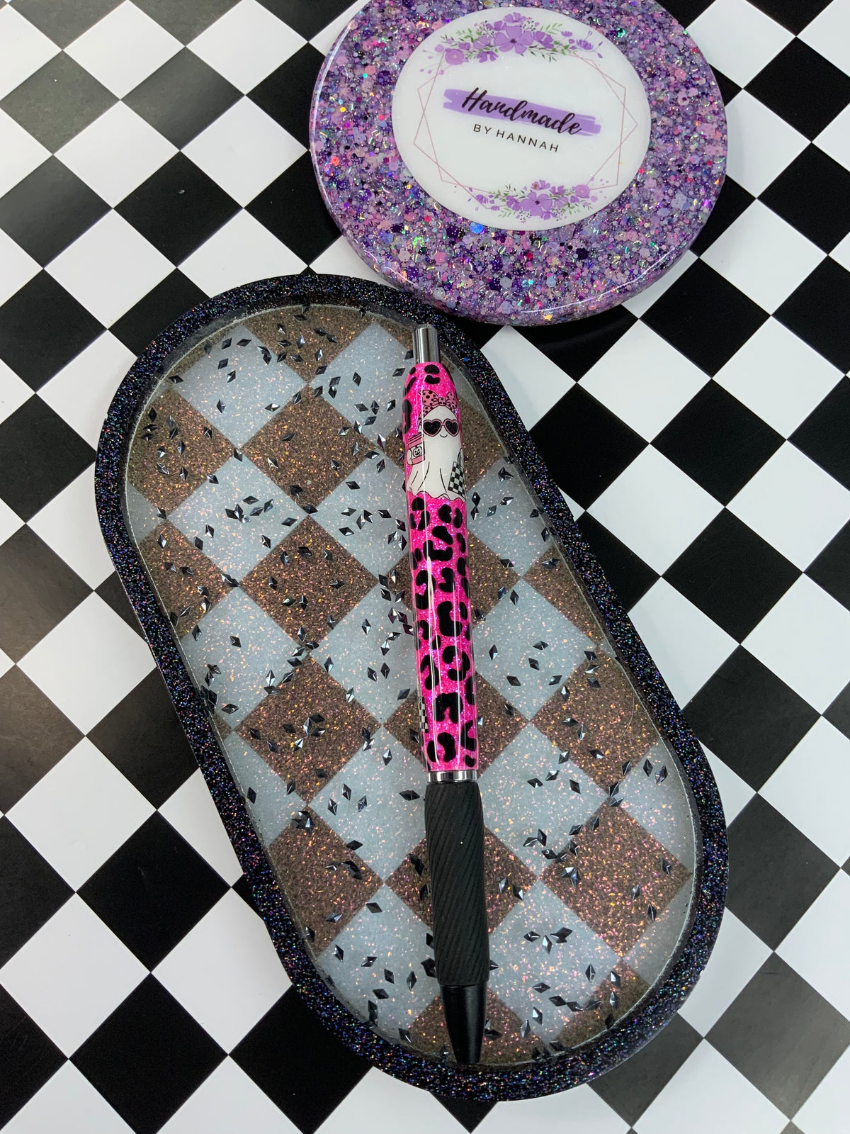 Pink Ghost Refillable Pen