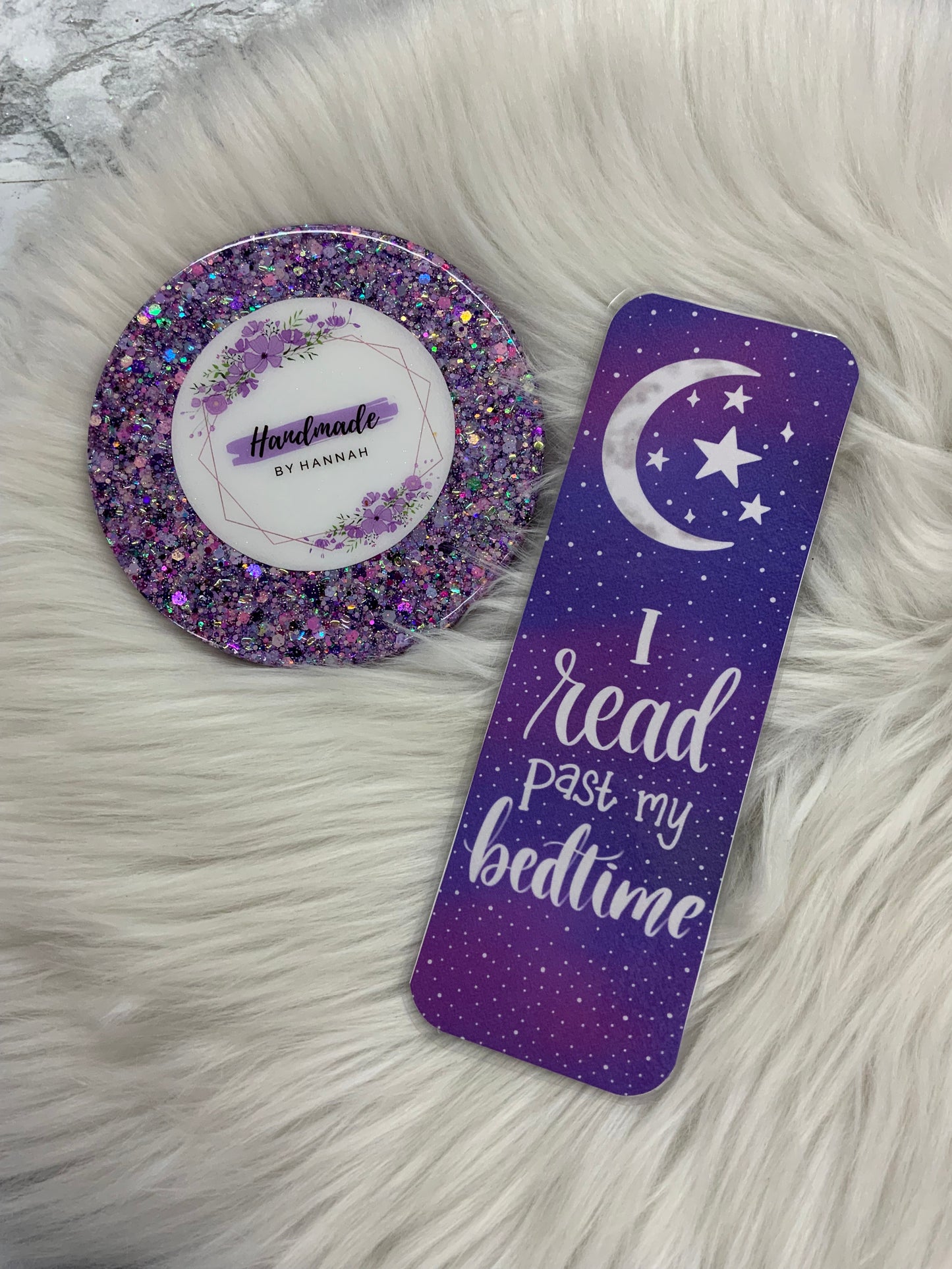 I Read Past My Bedtime- Laminated Bookmark
