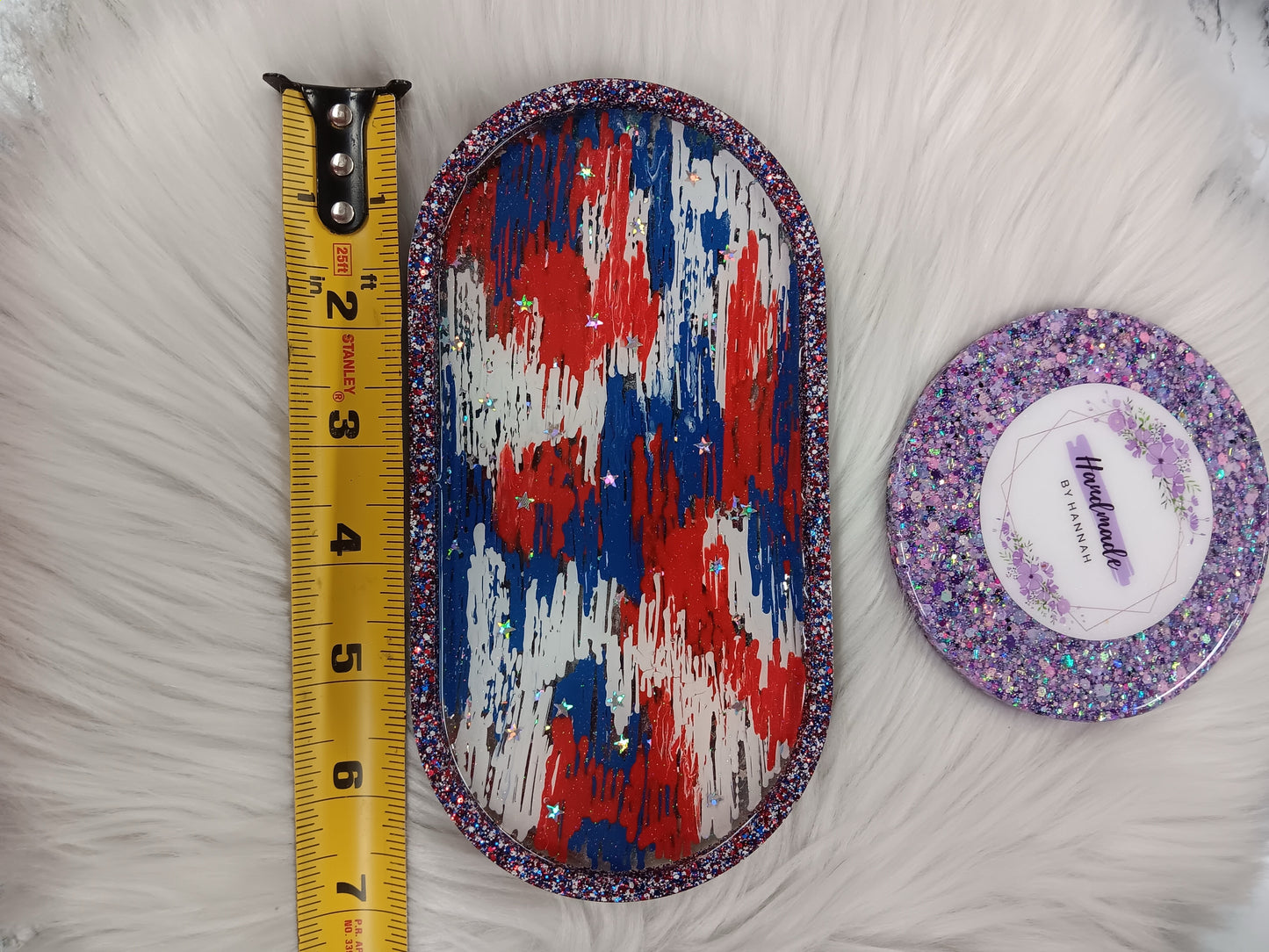 Red, White & Blue Trinket Tray