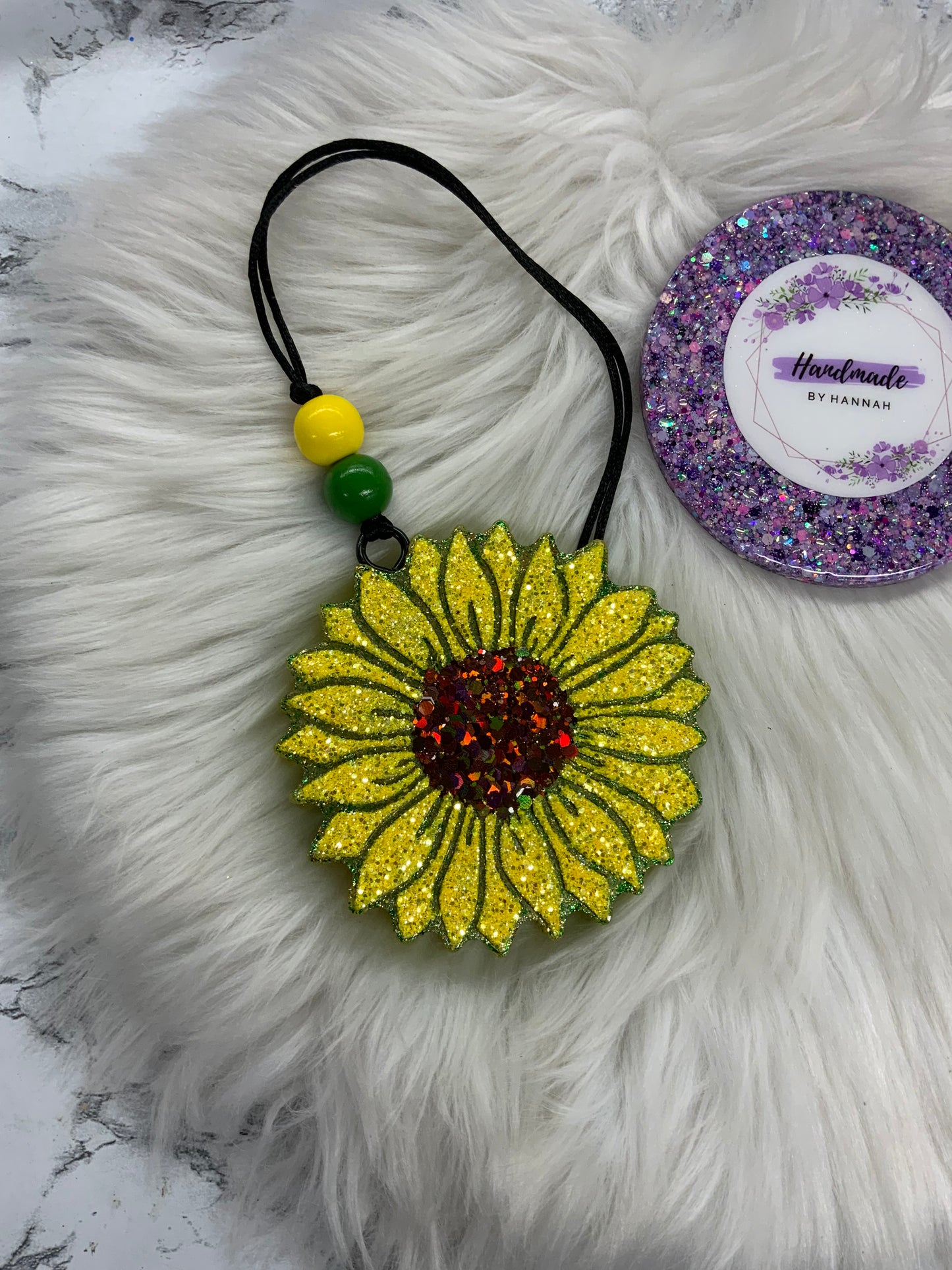 Sunflower Car Freshie | Scent: Penthouse