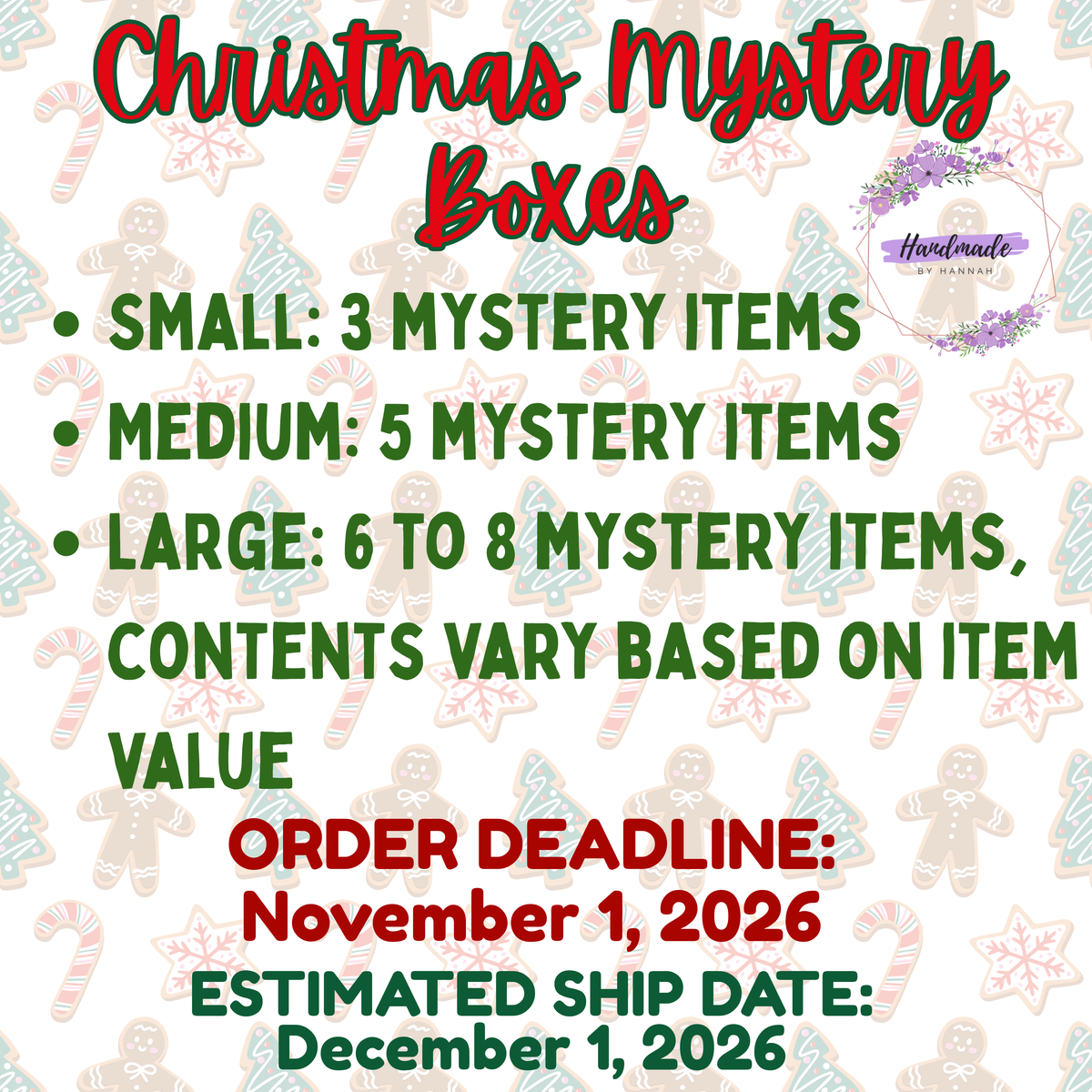 PRE-ORDER: Mean One Mystery Box