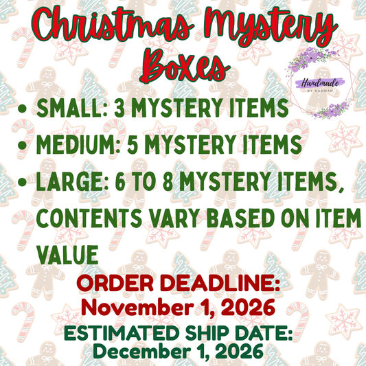 PRE-ORDER: Pink Christmas Mystery Box
