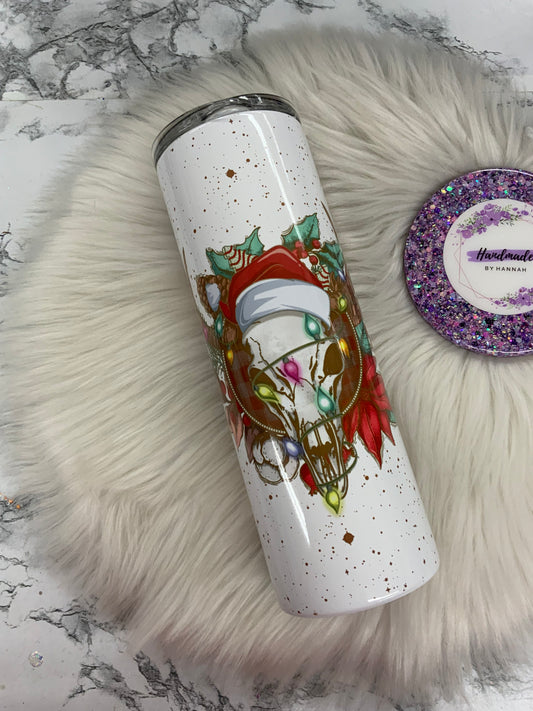 Western Christmas Cake 20oz Sublimated Tumbler