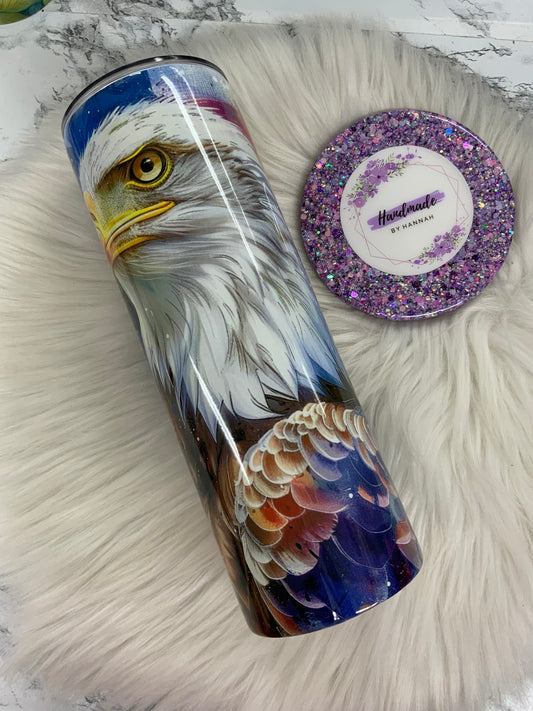 Patriotic Eagle 20oz Sublimated Tumbler