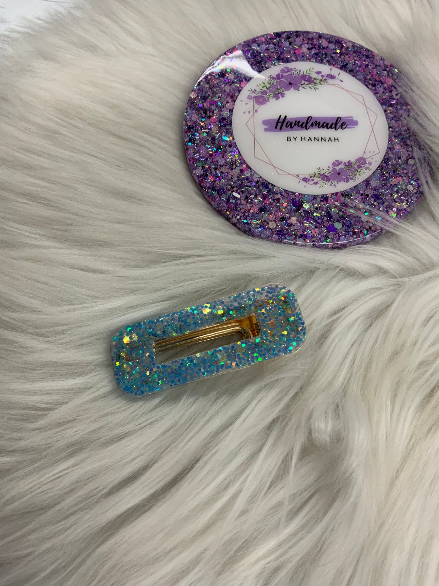 Light Blue Hair Clip