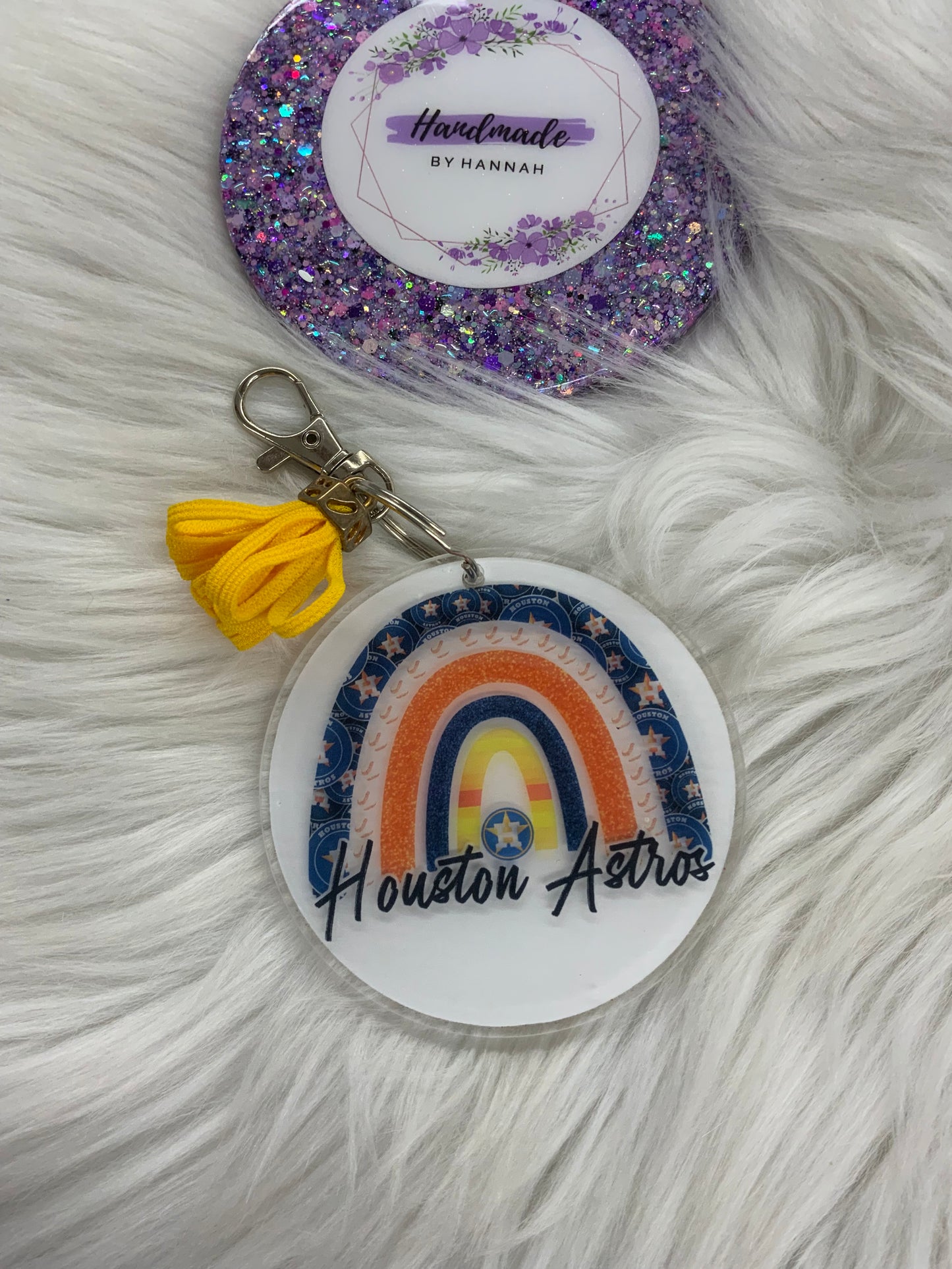Astros Keychain