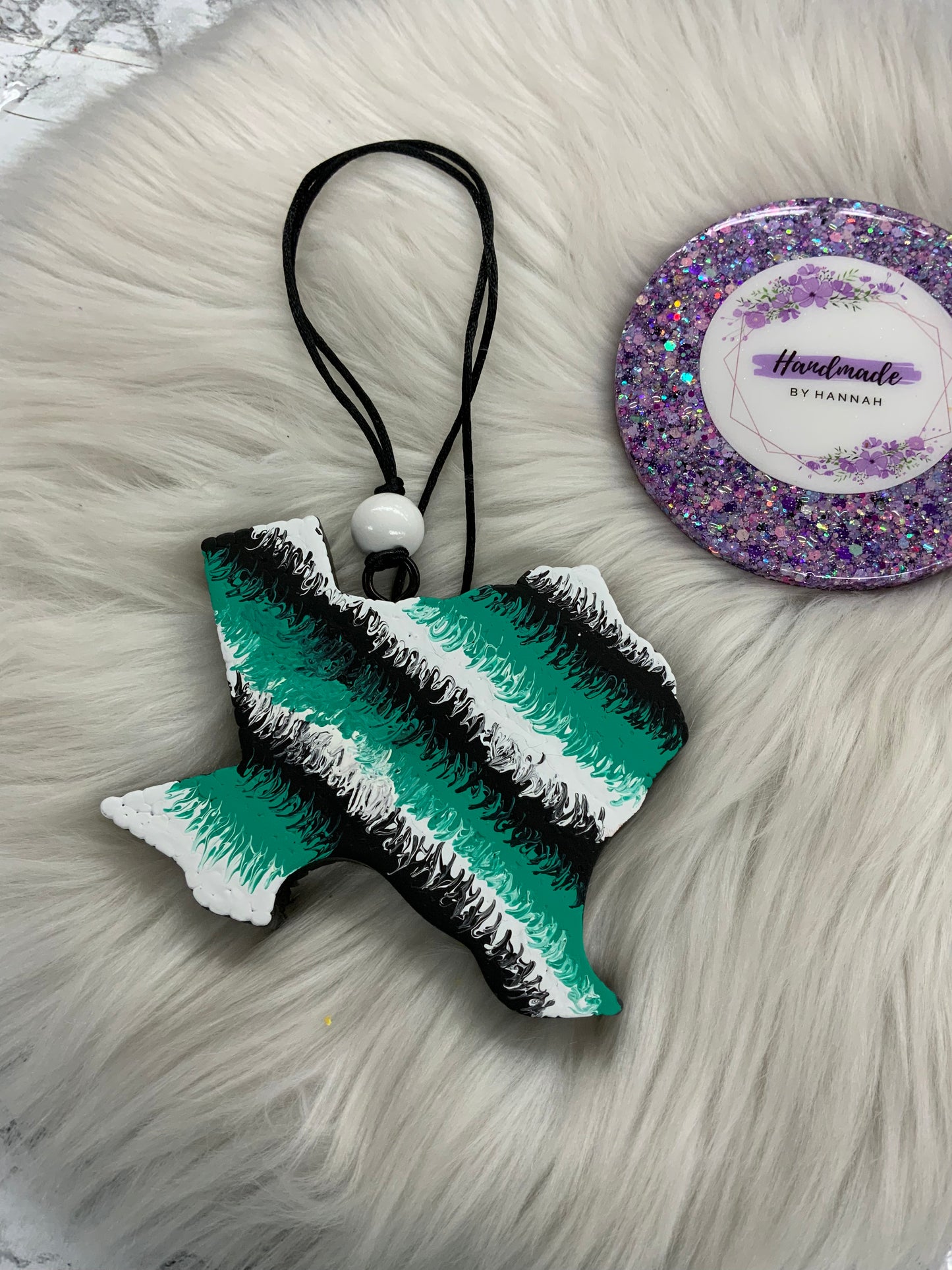 Texas Car Freshie | Scent: Black Frost | No Glitter