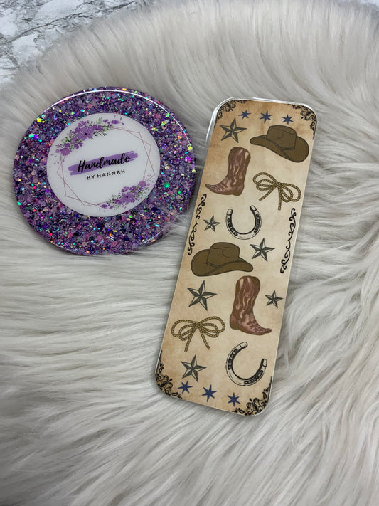 Giddy Up- Laminated Bookmark