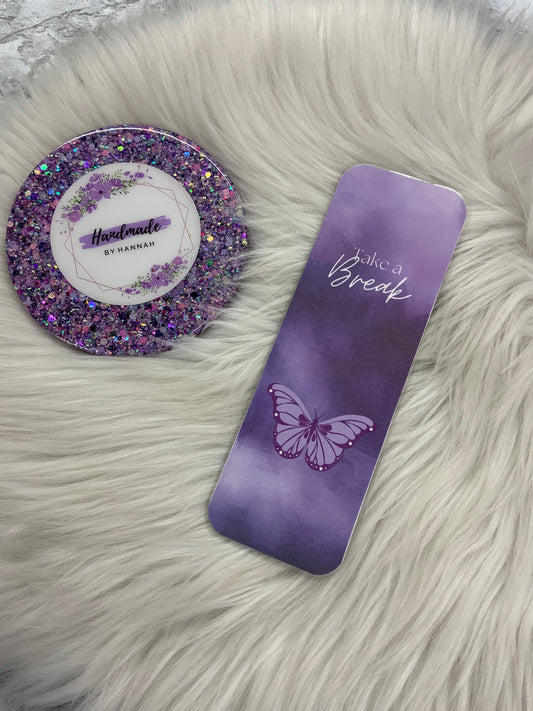 Take a Break- Laminated Bookmark