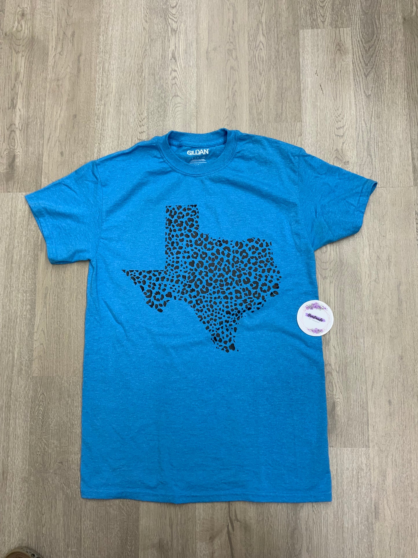 Adult Small-Leopard Texas (Blue-Unisex Fit)