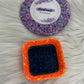 Orange & Navy Square Trinket Dish