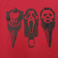 Adult XL-Ice Cream Villains (Red-Unisex Fit)