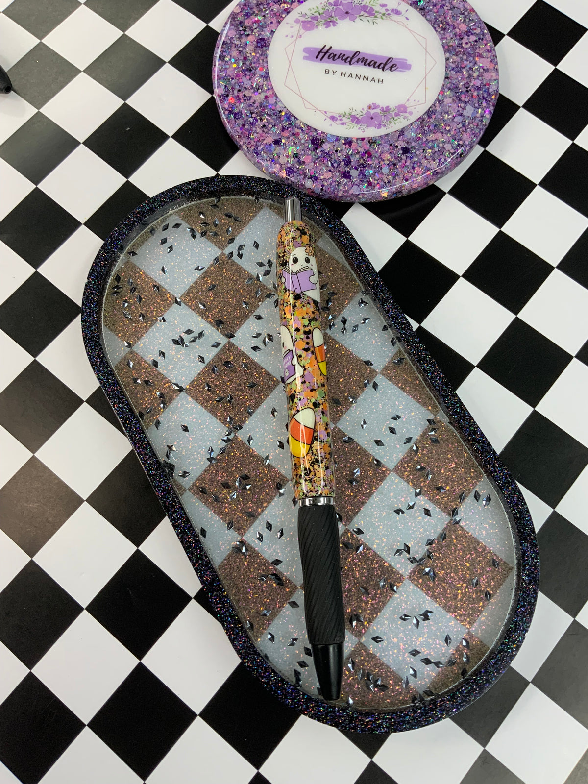 Ghosts & Candy Corn Refillable Pen