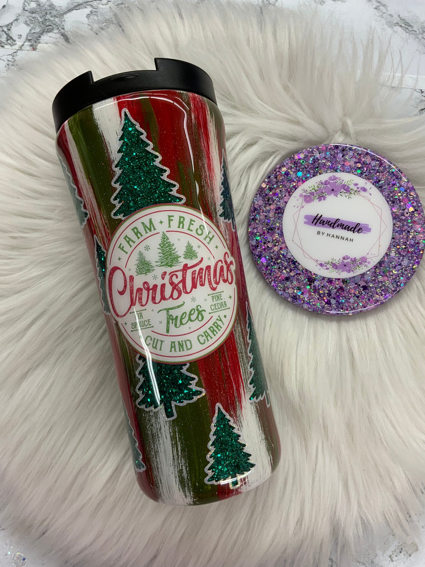 16oz Christmas Tree Farm Tumbler