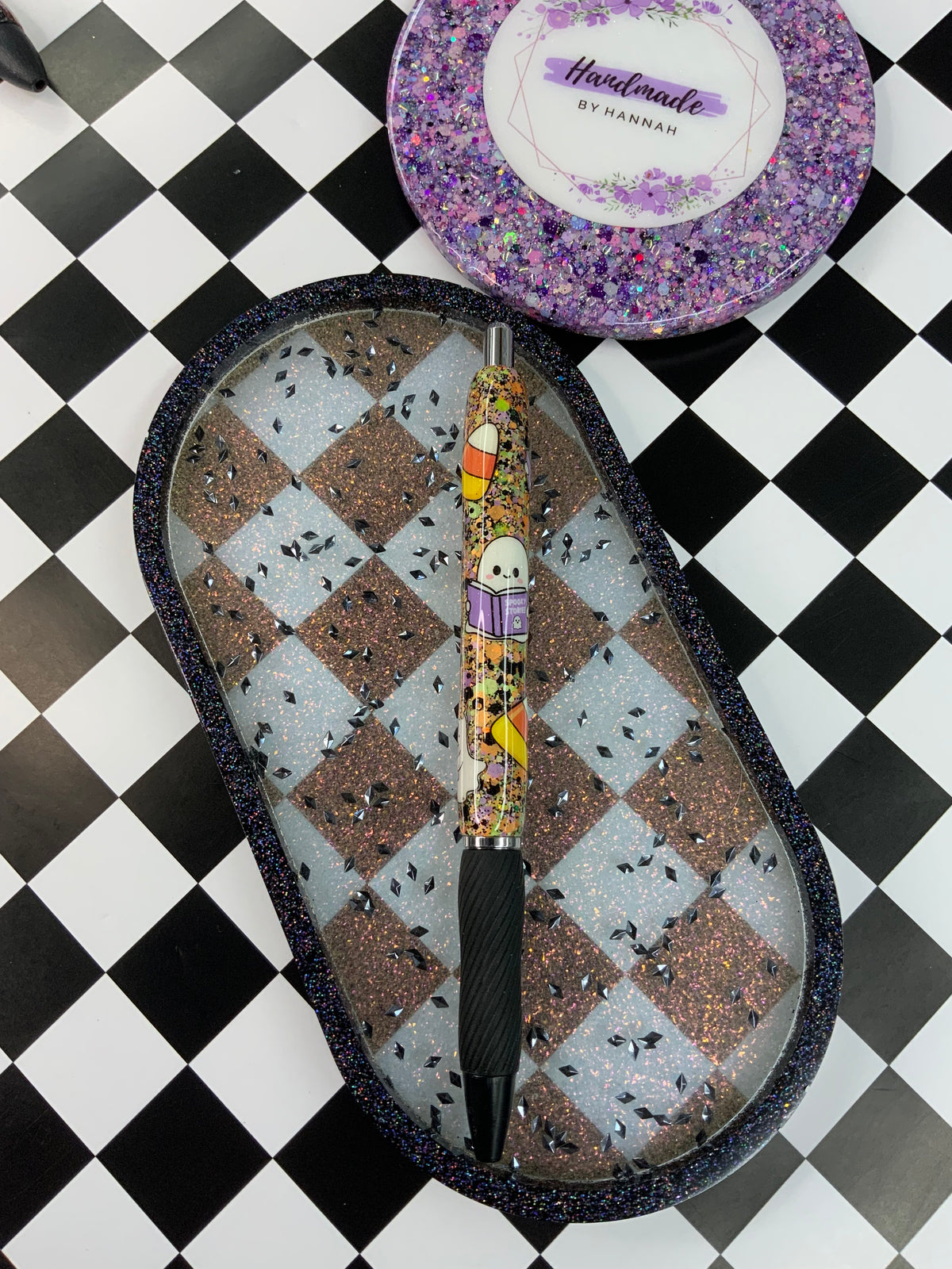 Ghosts & Candy Corn Refillable Pen