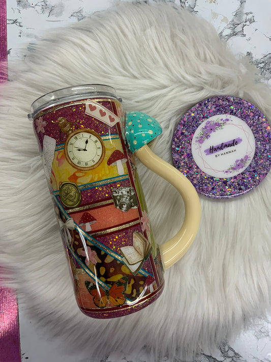15oz Mushroom Handle Tumbler
