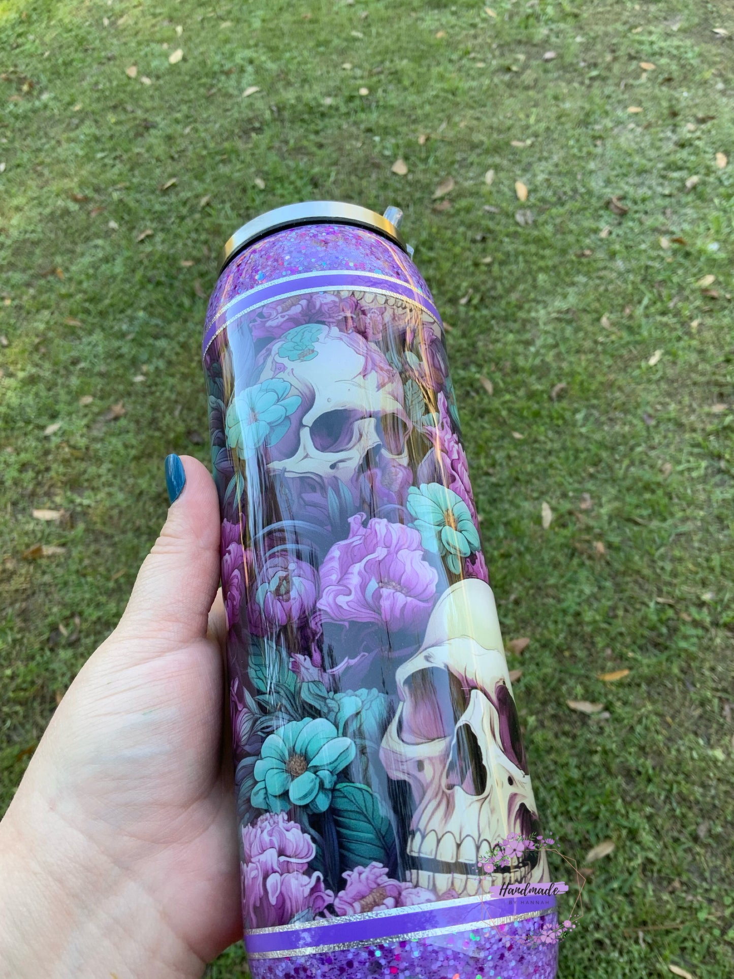 17 oz Spooky Skull Tumbler