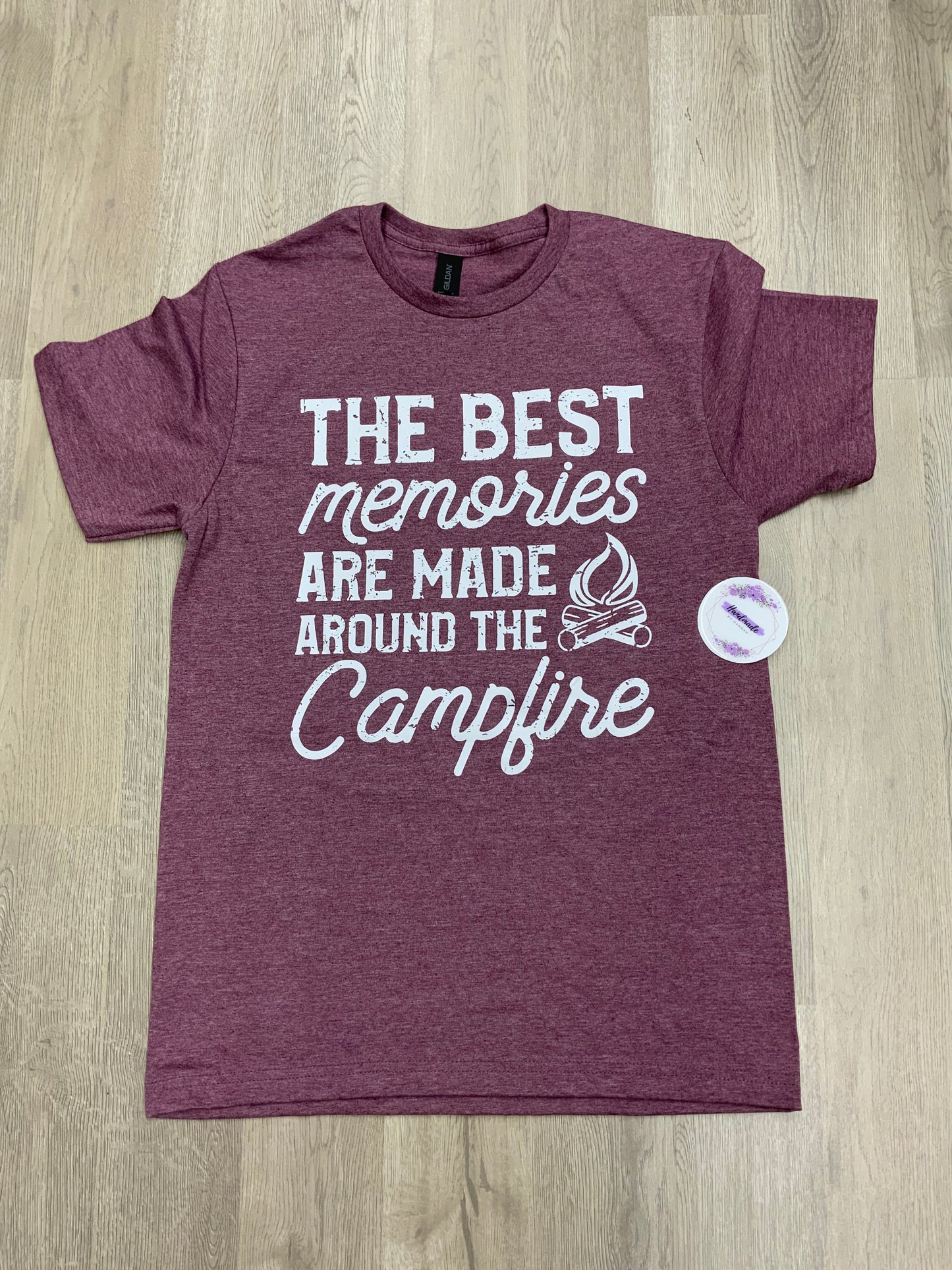 Adult Small- Campfire (Heather Maroon-Unisex Fit)