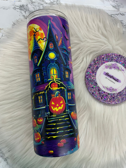 Halloween 20oz Subliamted Tumbler | Glow in the Dark