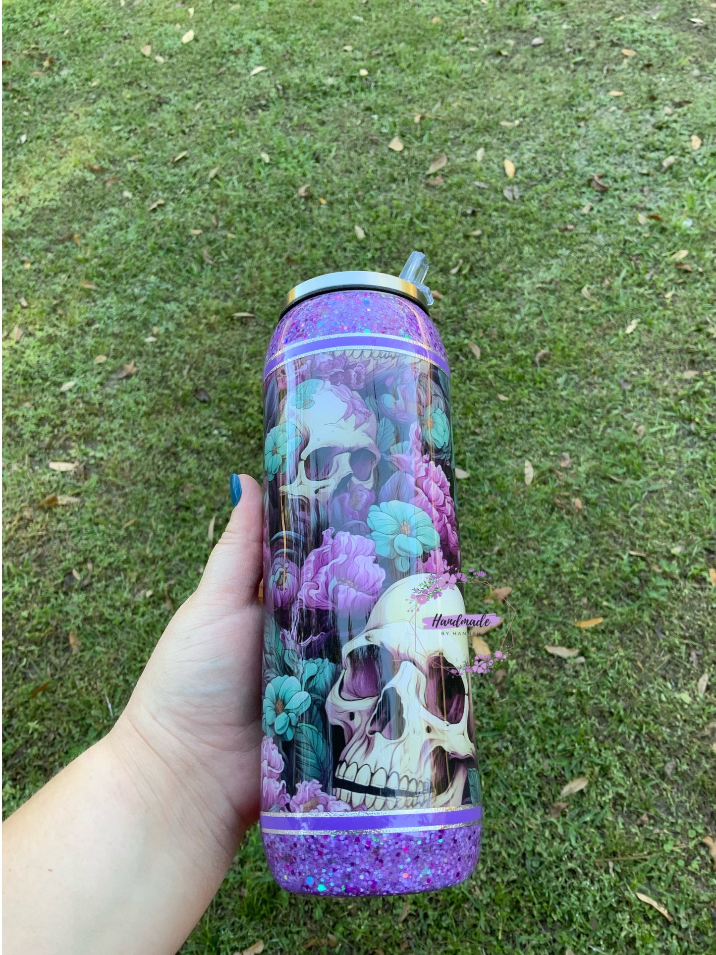 17 oz Spooky Skull Tumbler