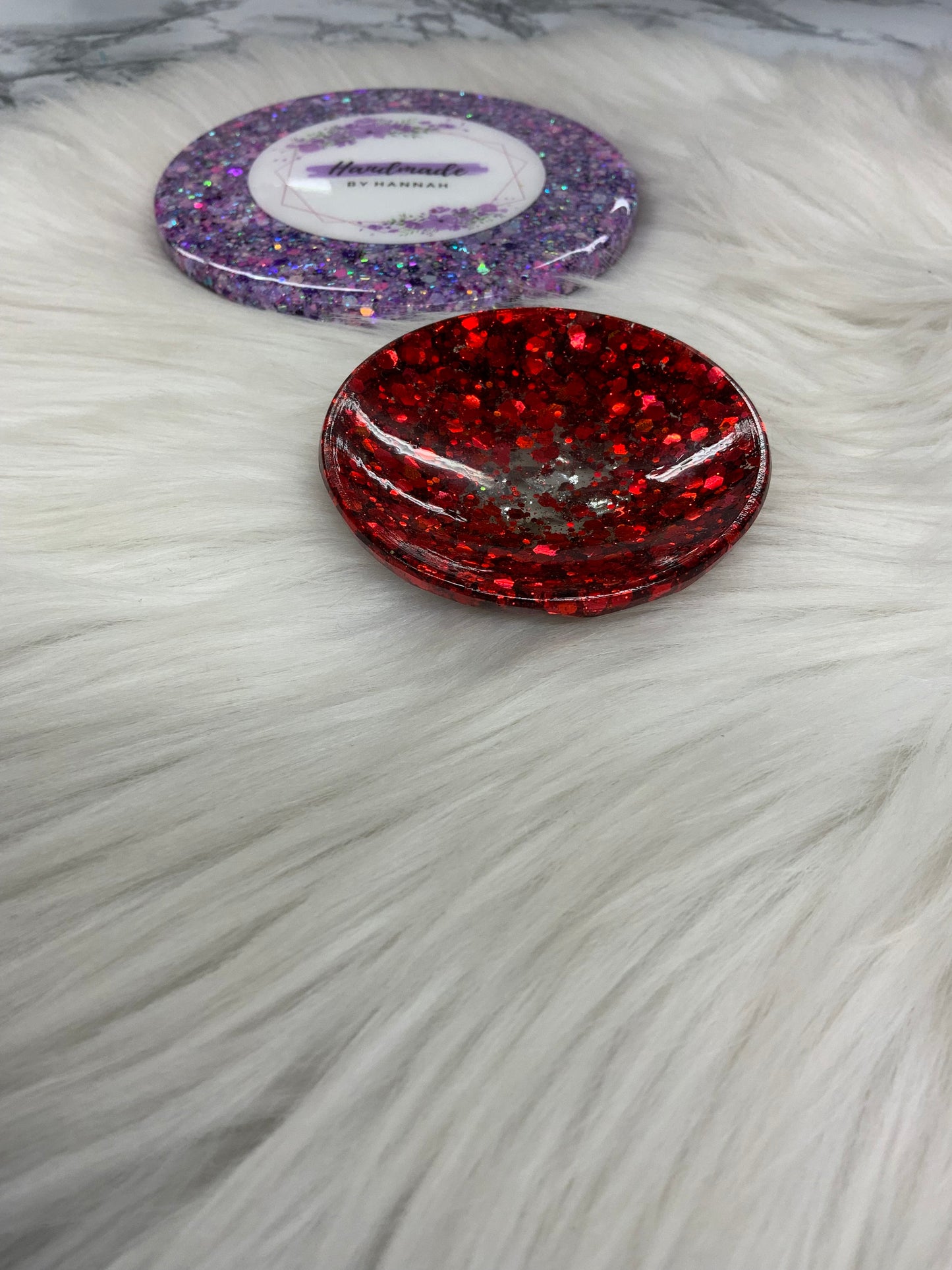 Red around Trinket Dish