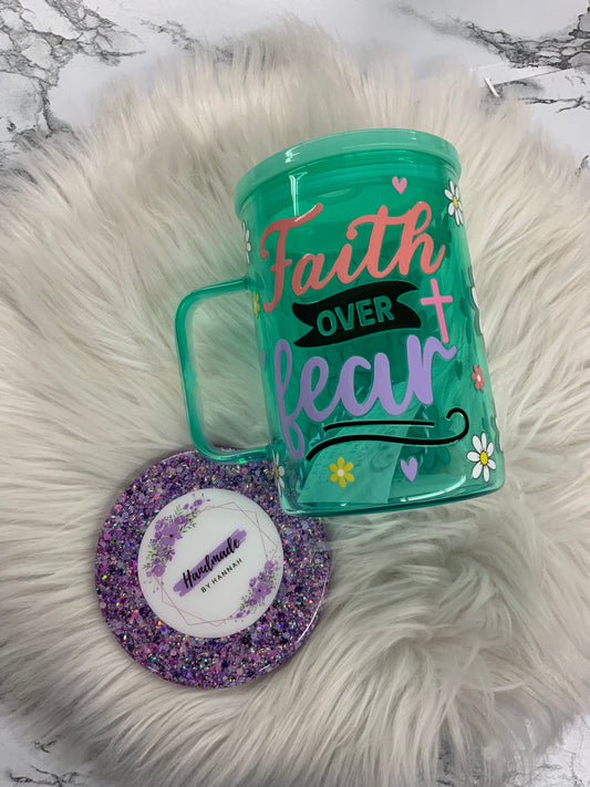 Faith Over Fear 15oz- GLASS