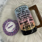 12oz Tumbler with Bible Handle