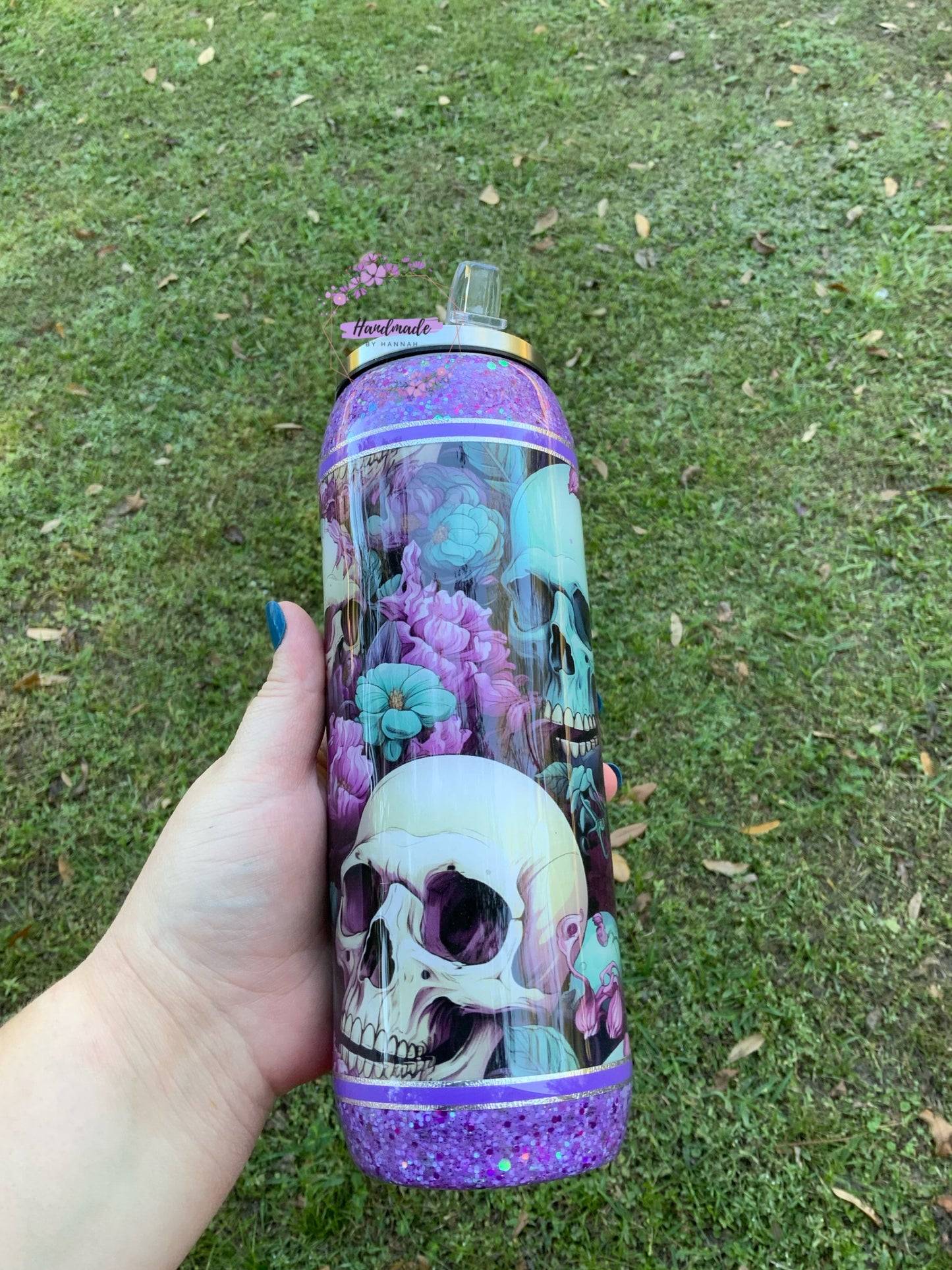 17 oz Spooky Skull Tumbler