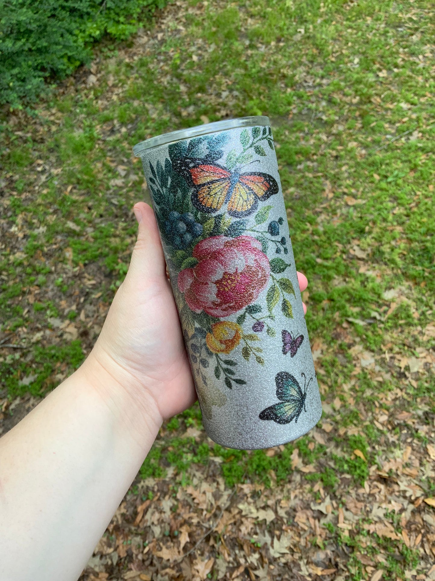 15oz Mom Floral Sublimated Tumbler