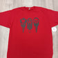 Adult XL- Horror Ice Cream (Red Unisex Fit)