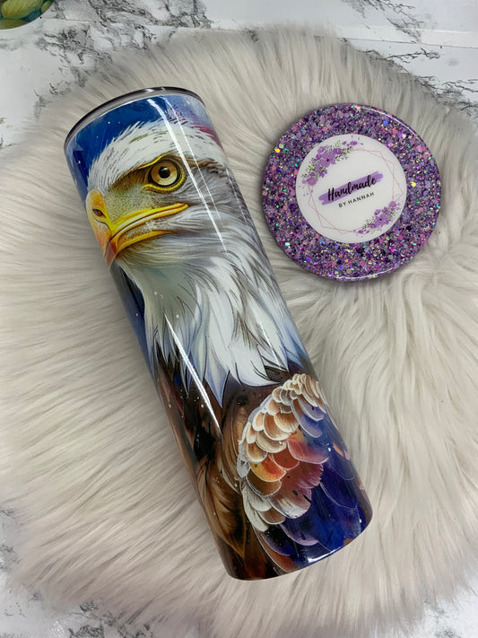 Patriotic Eagle 20oz Sublimated Tumbler