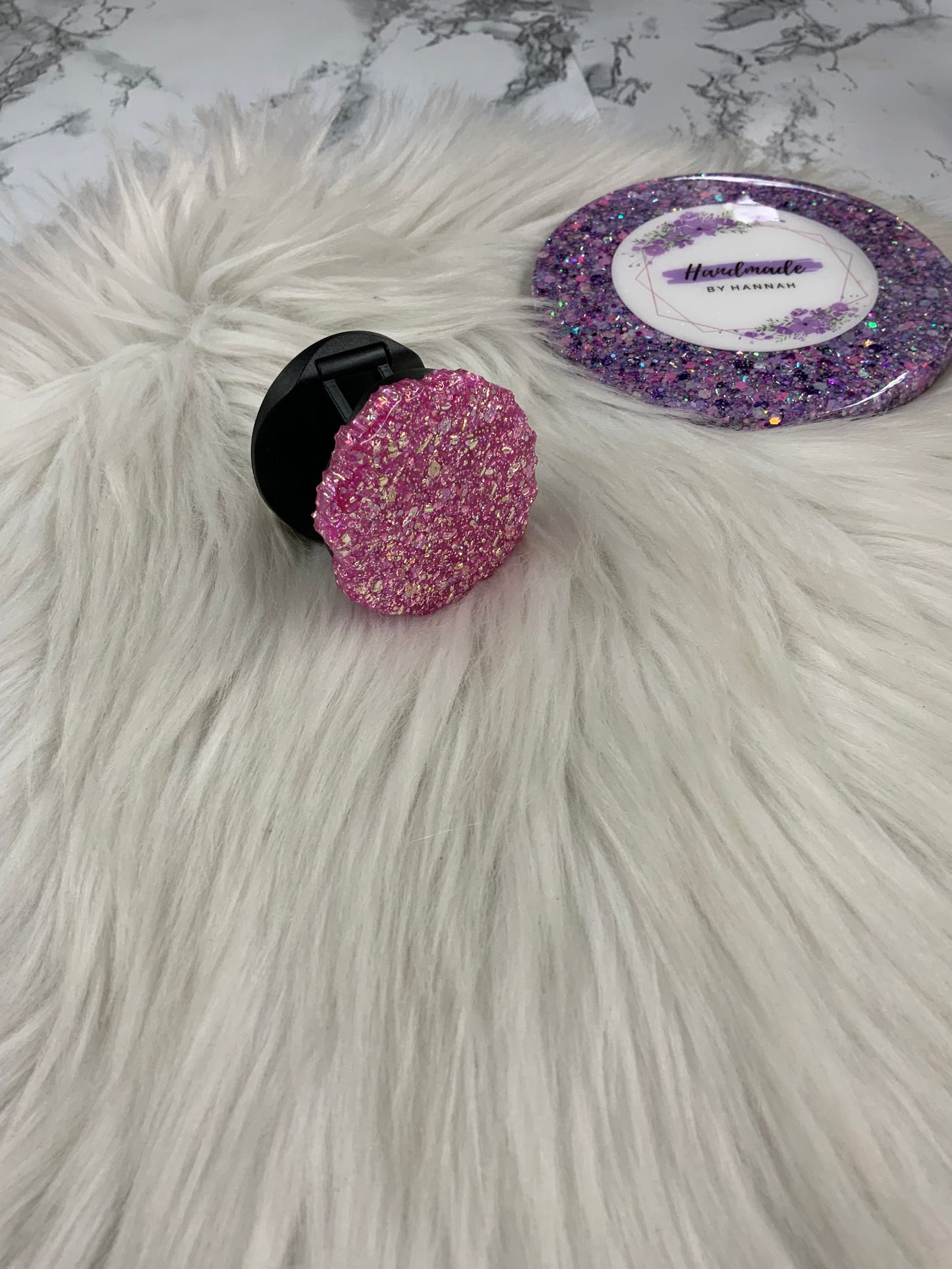 Pink Phone Grip