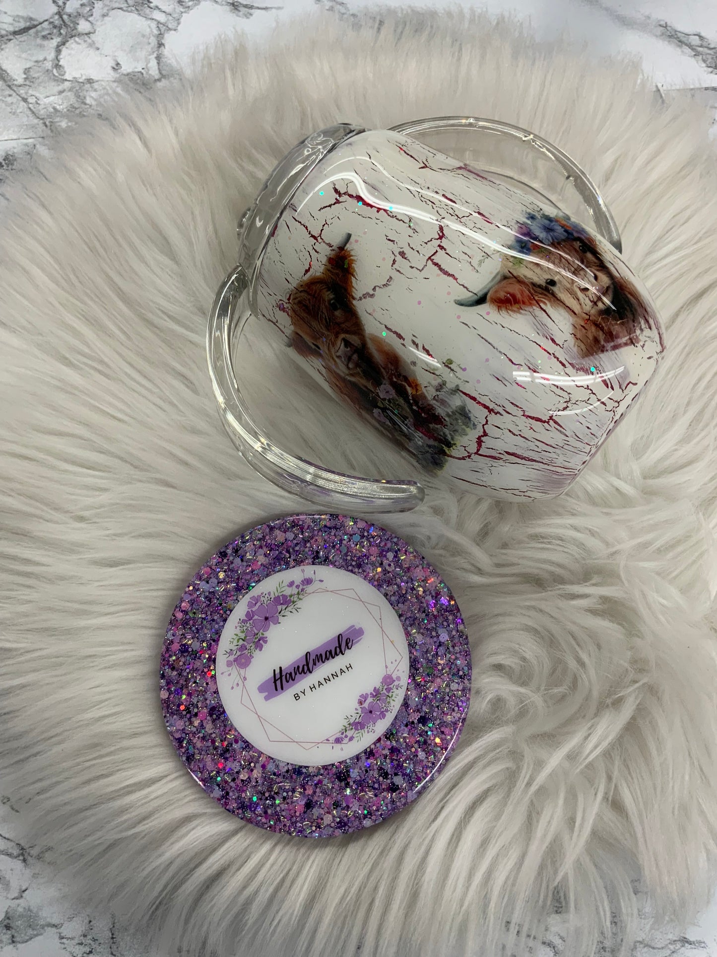 8oz Cow Sippy Cup Tumbler