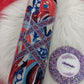 Red, White & Blue 18oz Dual Flip Tumbler