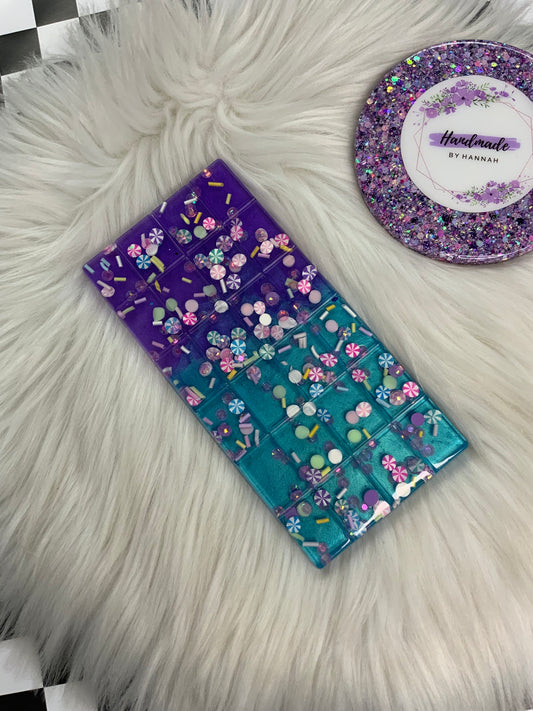 Purple & Blue Candy Bar Prop- Ready to Sell