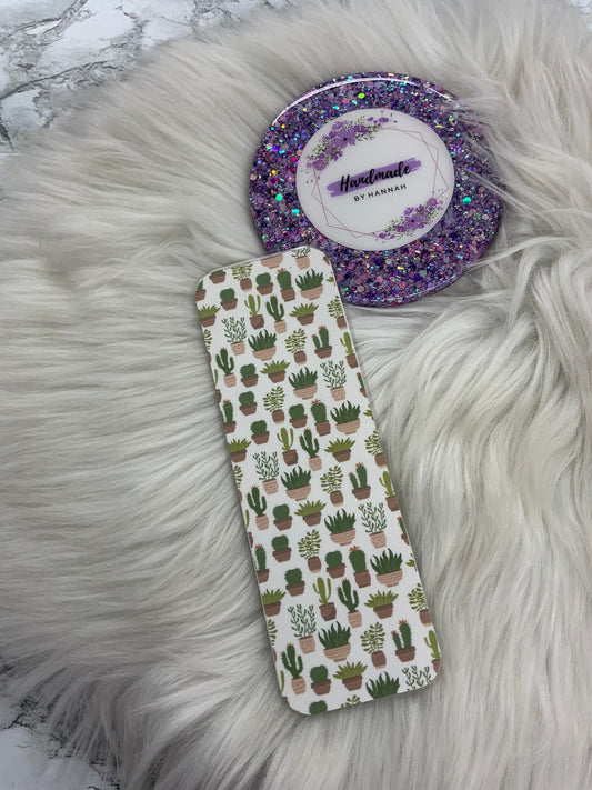 Cactus Chronicles- Laminated Bookmark