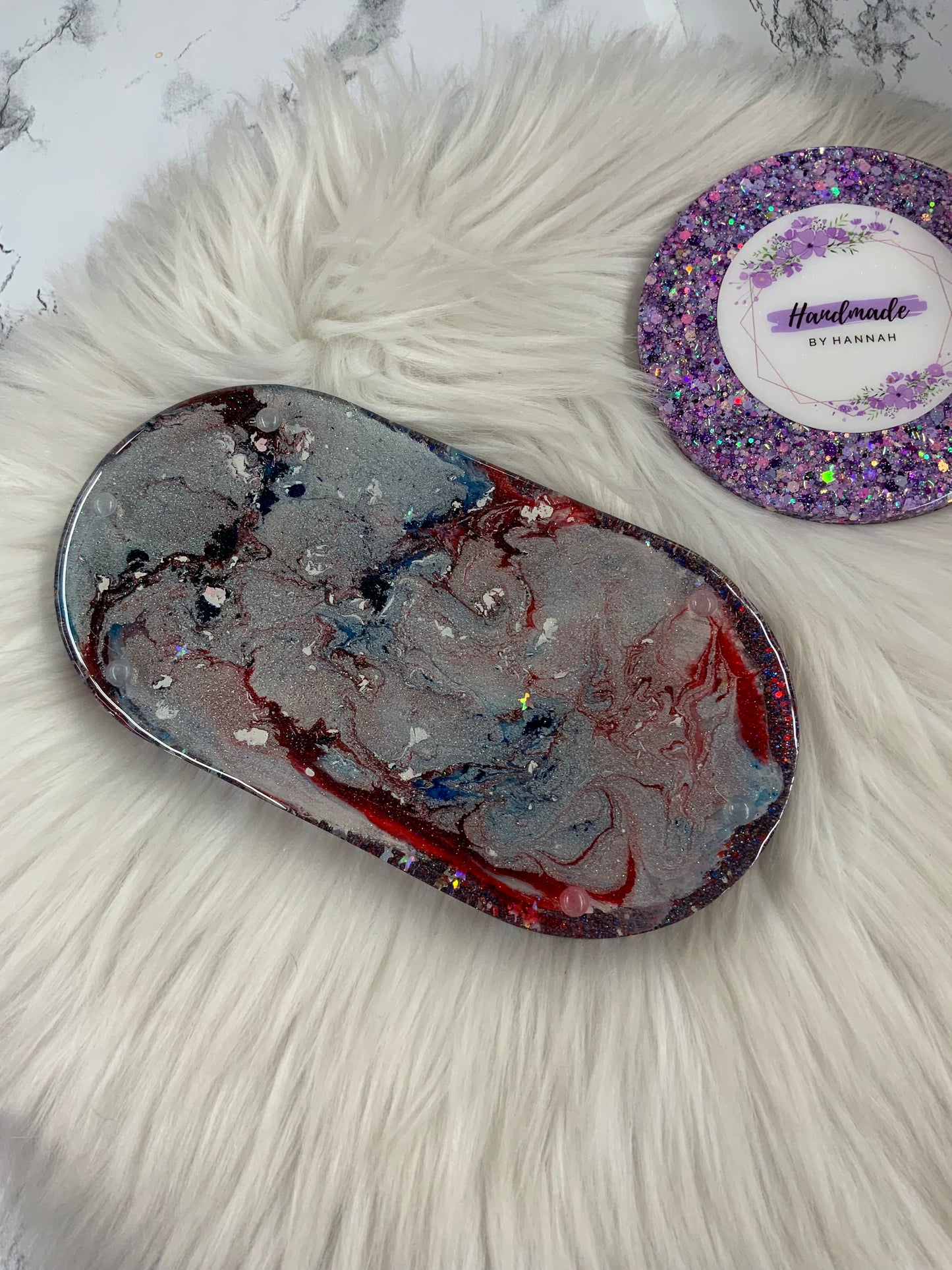 Red, White & Blue Trinket Tray