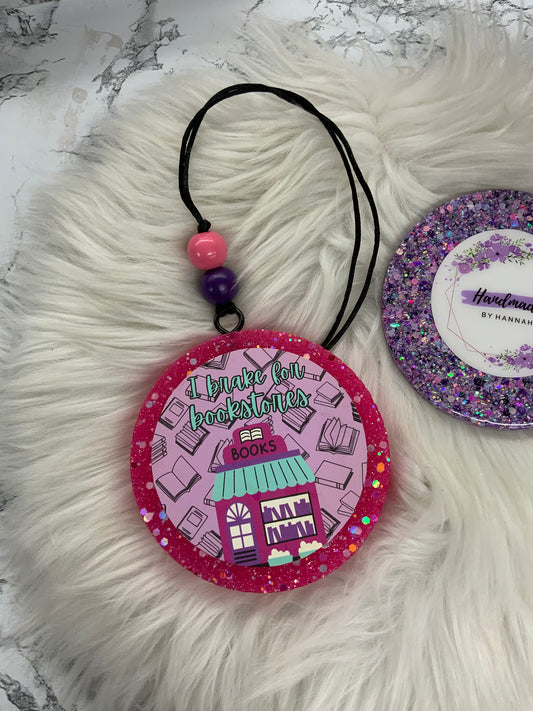 Bookish Car Freshie | Scent: Jamaican Me Crazy