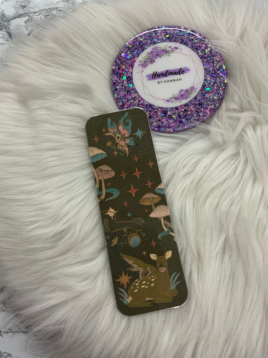 Whimsy in the Woods- Laminated Bookmark
