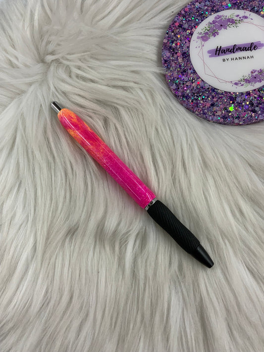 Pink & Orange Refillable Pen