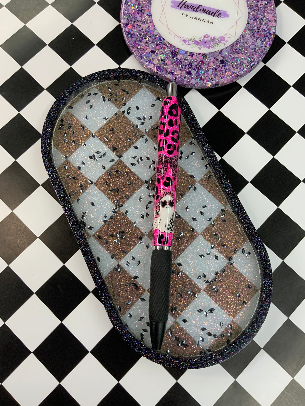 Pink Ghost Refillable Pen