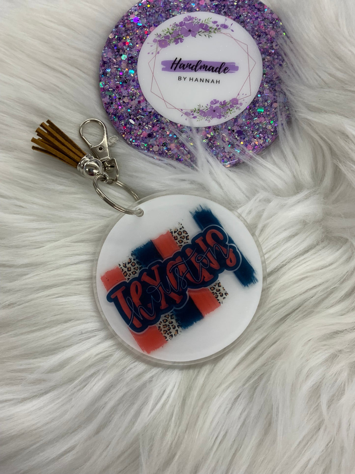 Texans Keychain