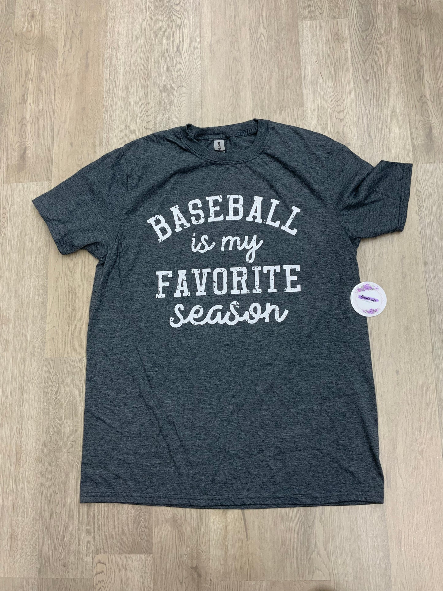 Adult Large-Baseball (Dark Gray-Unisex Fit)