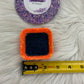 Orange & Navy Square Trinket Dish