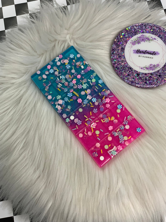 Blue & Pink Candy Bar Prop