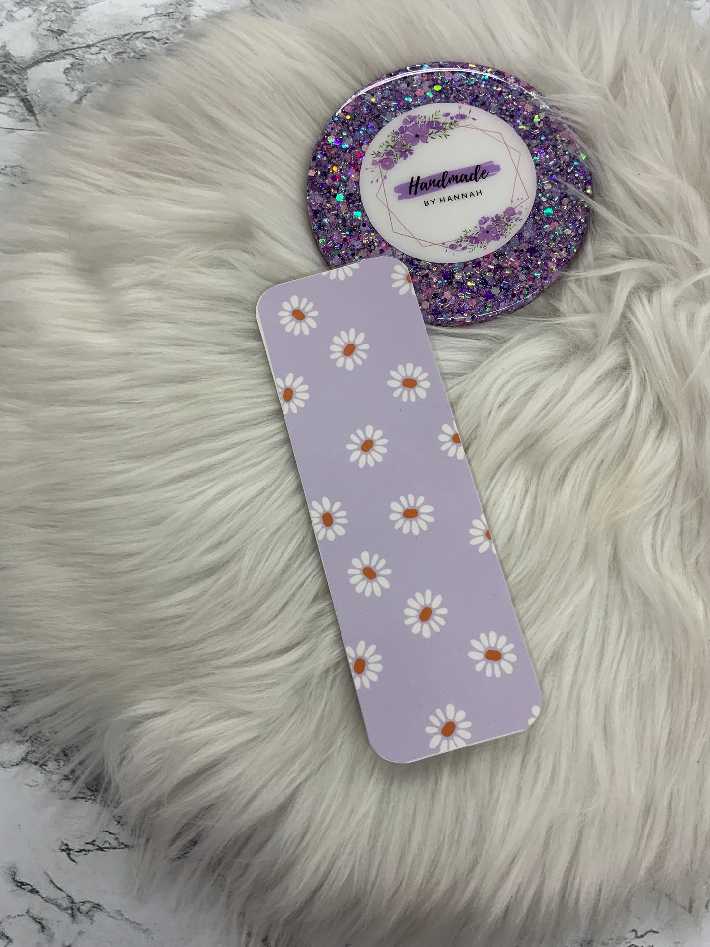 Happy Daisies- Laminated Bookmark