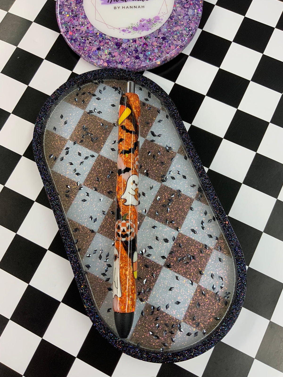 Bats, Ghosts & Candy Corn Refillable Pen