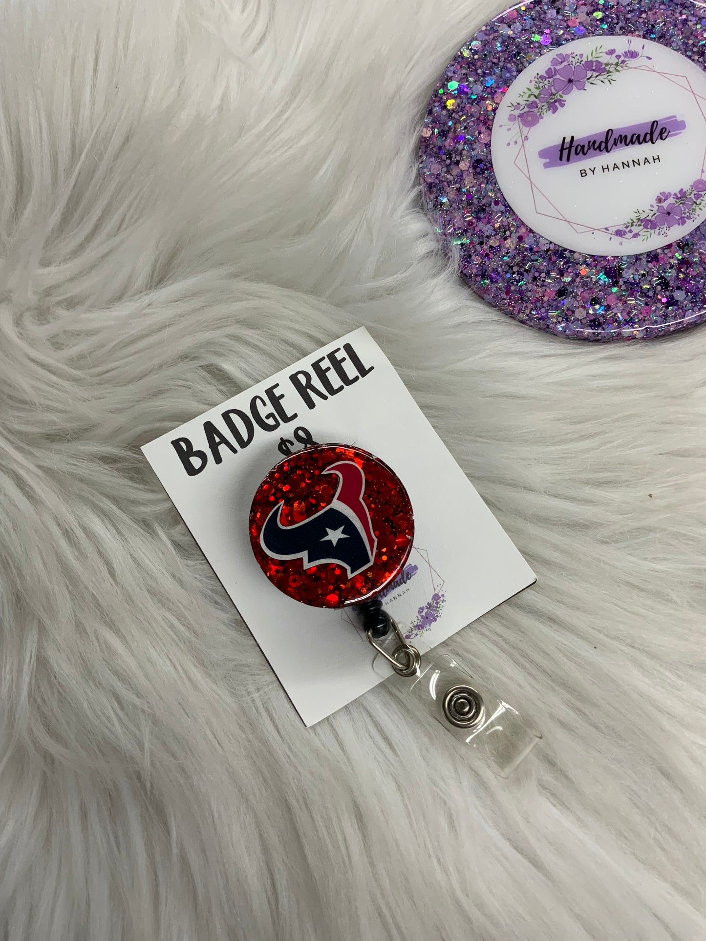 Football Badge Reel